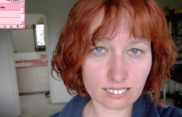 Creation of Red hair: Step 6